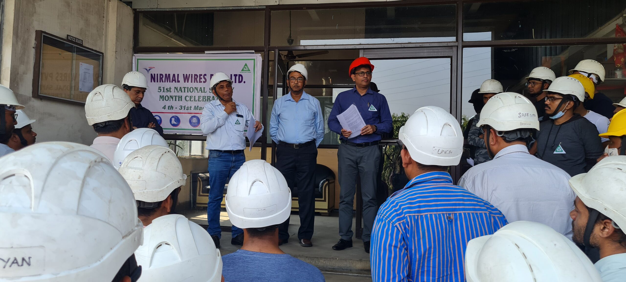 Safety Talk @ Nirmal Group
