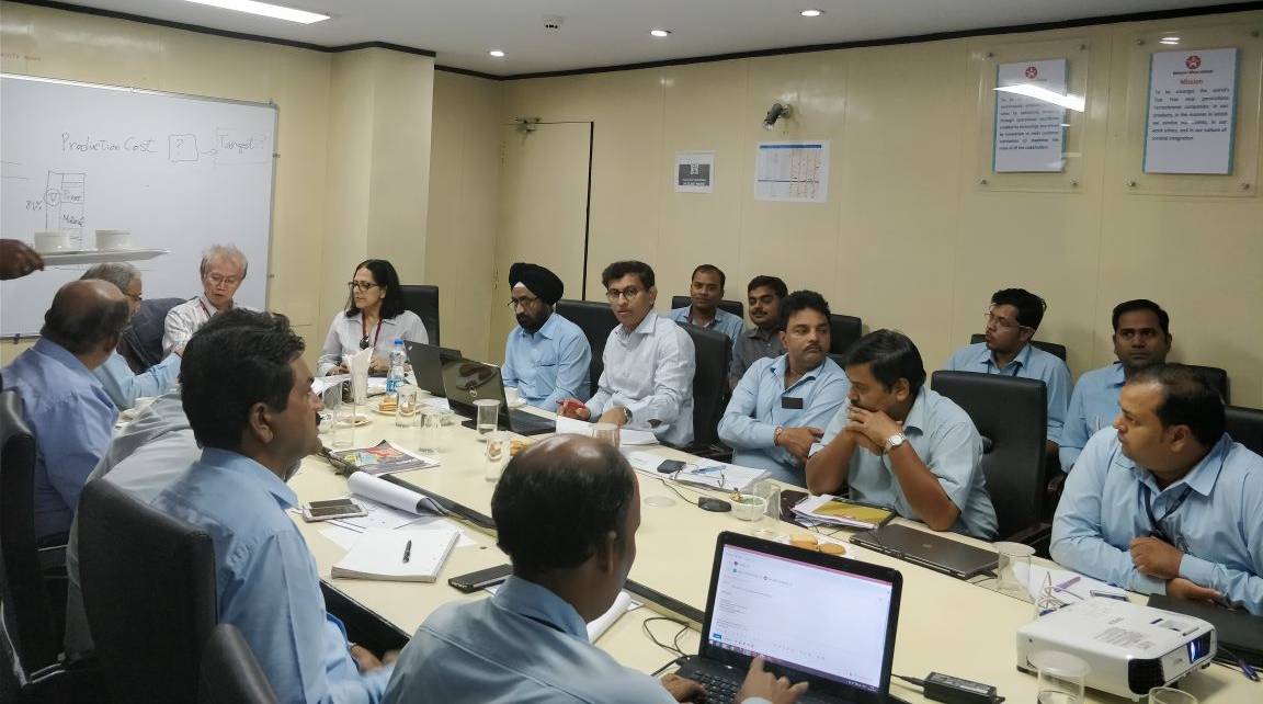 Driving a participative excellence journey @ ISPAT Group.