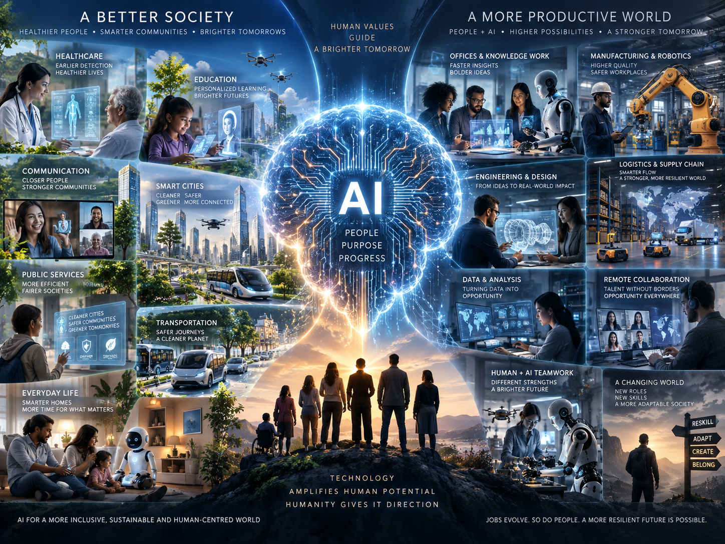 Impact of Artificial Intelligence on Society and Work
